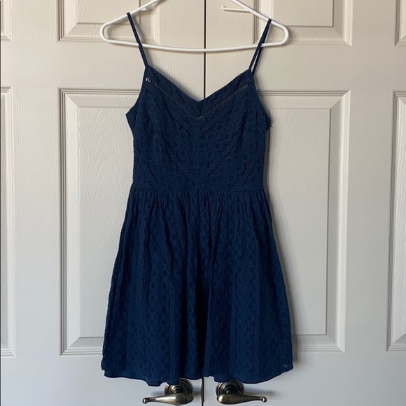 City Studio Dresses & Skirts - City Studio blue lace dress